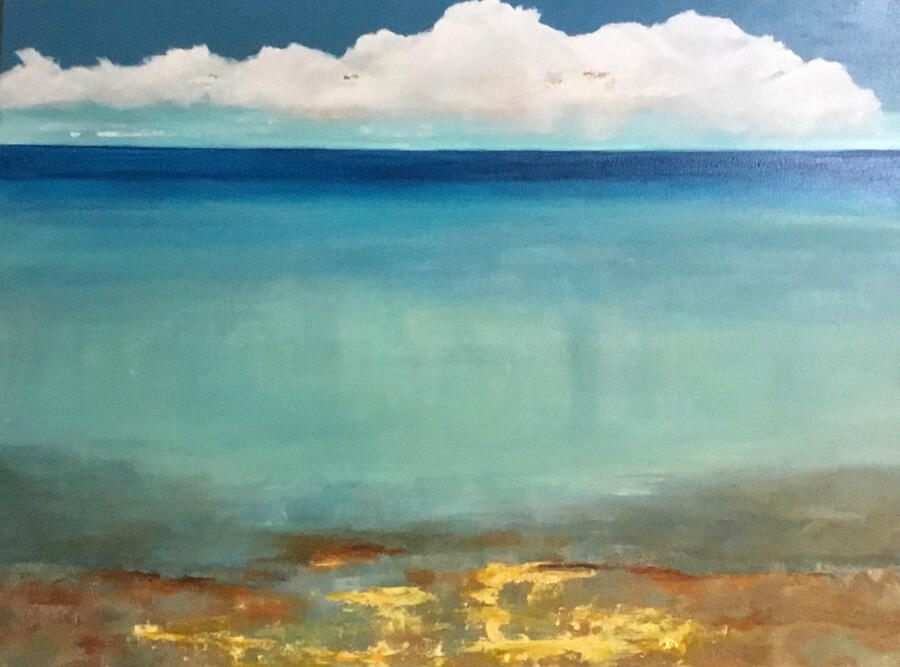 Beach Series -6, acrylic, 20x30